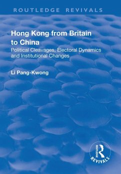 Cover Hong Kong from Britain to China (eBook, ePUB)