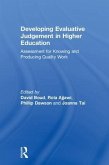 Developing Evaluative Judgement in Higher Education