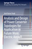 Analysis and Design of Power Converter Topologies for Application in Future More Electric Aircraft (eBook, PDF)