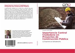 Importancia Control Ciudadano en Proyectos de Construcción Pública