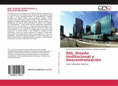RIG, Diseño Institucional y Descentralización - Ortiz Medina, Imelda;Martínez, Jorge;Compeán, Regina