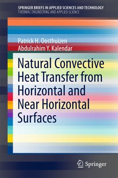 Natural Convective Heat Transfer from Horizontal and Near Horizontal Surfaces (eBook, PDF) - Oosthuizen, Patrick H.; Kalendar, Abdulrahim Y.