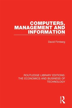 Computers, Management and Information (eBook, ePUB) - Firnberg, David