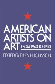 American Artists On Art (eBook, ePUB)