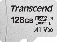 Transcend microSDXC 300S 128GB Class 10 UHS-I U3 V30 A1