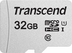 Cover Transcend microSDHC 300S 32GB Class 10 UHS-I U1