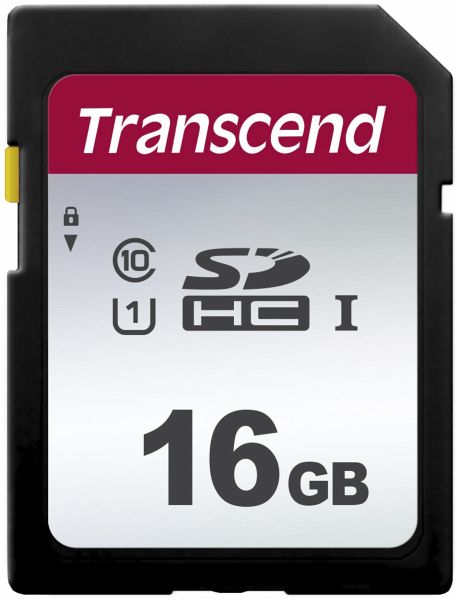 Transcend SDHC 300S 16GB Class 10 UHS-I U1