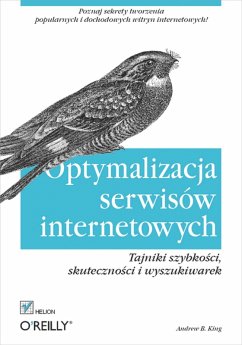 Cover Optymalizacja serwisow internetowych. Tajniki szybko?ci, skuteczno?ci i wyszukiwarek (eBook, ePUB)