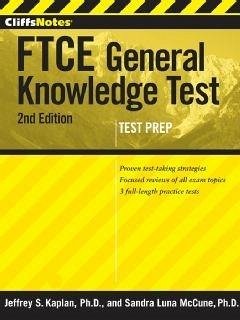 CliffsNotes FTCE General Knowledge Test with CD-ROM, 2nd Edition (eBook, ePUB) - Mccune, Sandra Luna