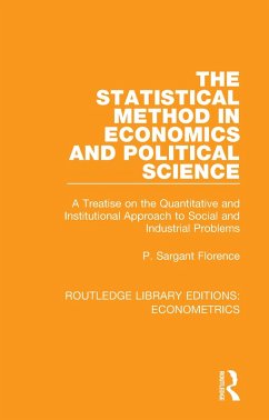 Cover The Statistical Method in Economics and Political Science (eBook, ePUB)