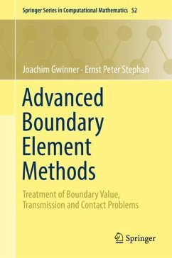 Advanced Boundary Element Methods - Gwinner, Joachim;Stephan, Ernst Peter