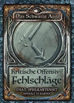 DSA5 Spielkartenset Kritische Offensiv-Fehlschläge