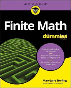 Finite Math For Dummies (eBook, ePUB) - Sterling, Mary Jane