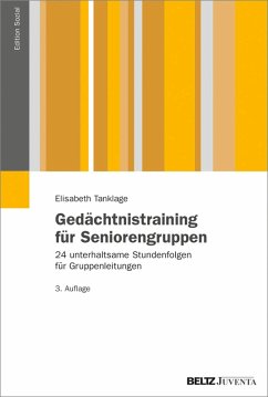 Gedächtnistraining für Seniorengruppen (eBook, PDF) - Tanklage, Elisabeth