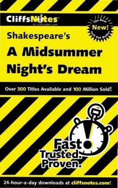 CliffsNotes on Shakespeare's A Midsummer Night's Dream (eBook, ePUB) - Jacobson, Karin