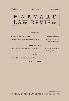 Cover Harvard Law Review: Volume 131, Number 7 - May 2018 (eBook, ePUB)