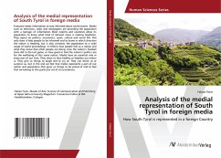 Analysis of the medial representation of South Tyrol in foreign media