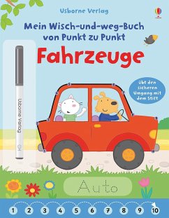 Mein Wisch-und-weg-Buch von Punkt zu Punkt: Fahrzeuge - Brooks, Felicity