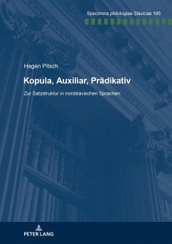 Kopula, Auxiliar, Prädikativ - Pitsch, Hagen