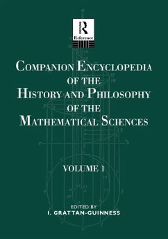 Cover Companion Encyclopedia of the History and Philosophy of the Mathematical Sciences (eBook, ePUB)