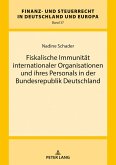 Fiskalische Immunität internationaler Organisationen und ihres Personals in der Bundesrepublik Deutschland