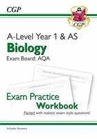 A-Level Biology: AQA Year 1 & AS Exam Practice Workbook - includes Answers - CGP Books