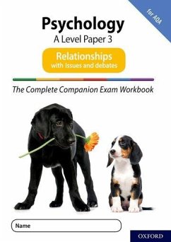 The Complete Companions for AQA Fourth Edition: 16-18: AQA Psychology A Level: Paper 3 Exam Workbook: Relationships - McIlveen, Rob; Compton, Clare