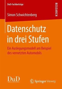 Cover Datenschutz in drei Stufen (eBook, PDF)