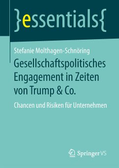 Gesellschaftspolitisches Engagement in Zeiten von Trump & Co. (eBook, PDF) - Molthagen-Schnöring, Stefanie