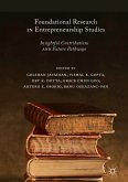 Foundational Research in Entrepreneurship Studies (eBook, PDF)