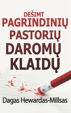 Cover DeSimt Pagrindiniu Pastoriu Daromu Klaidu (eBook, ePUB)