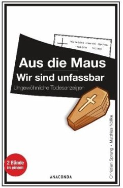 Aus die Maus / Wir sind unfassbar - Sprang, Christian;Nöllke, Matthias