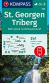 KOMPASS Wanderkarte St. Georgen, Triberg, Naturpark Südschwarzwald KOMPASS Wanderkarte St. Georgen, Triberg, Naturpark Südschwarzwald