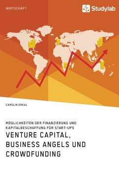 Venture Capital, Business Angels und Crowdfunding. Möglichkeiten der Finanzierung und Kapitalbeschaffung für Start-ups - Erkal, Carolin