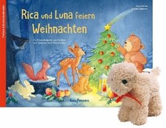 Rica und Luna feiern Weihnachten, m. Stoffschaf - Kamlah, Klara