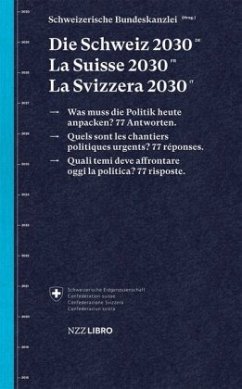 Cover Die Schweiz 2030, La Suisse 2030, La Svizzera 2030
