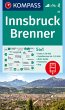 KOMPASS Wanderkarte Innsbruck, Brenner - Bild 1