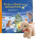 Rica und Bruno feiern Weihnachten mit Stoffschaf. Ein Poster-Adventskalender zum Vorlesen und Ausschneiden, m. 1 Kalende