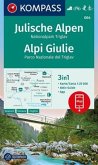 Kompass Karte Julische Alpen, Nationalpark Triglav, Alpi Giulie Kompass Karte Julische Alpen, Nationalpark Triglav, Alpi Giulie