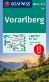 KOMPASS Wanderkarte Vorarlberg