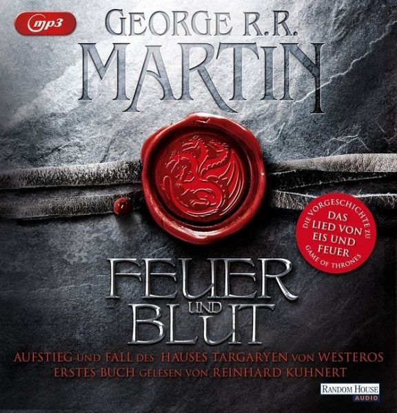 Feuer und Blut Bd.1 (3 MP3-CDs) von George R. R. Martin - Hörbücher  portofrei bei bücher.de