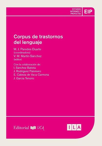 Corpus de trastornos del lenguaje Corpus de trastornos del lenguaje