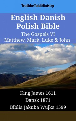 Cover English Danish Polish Bible - The Gospels VI - Matthew, Mark, Luke & John (eBook, ePUB)