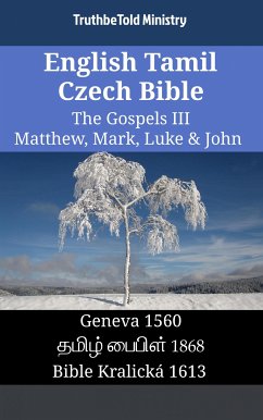 Cover English Tamil Czech Bible - The Gospels III - Matthew, Mark, Luke & John (eBook, ePUB)