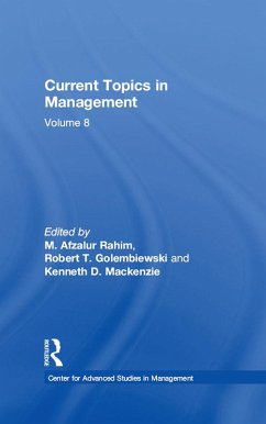Cover Current Topics in Management (eBook, ePUB)