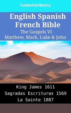 English Spanish French Bible - The Gospels VI - Matthew, Mark, Luke & John (eBook, ePUB) - Ministry, TruthBeTold