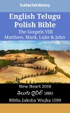 English Telugu Polish Bible - The Gospels VIII - Matthew, Mark, Luke & John (eBook, ePUB)