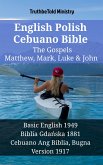 English Polish Cebuano Bible - The Gospels - Matthew, Mark, Luke & John (eBook, ePUB)