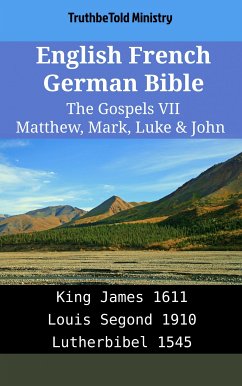 English French German Bible - The Gospels VII - Matthew, Mark, Luke & John (eBook, ePUB) - Ministry, TruthBeTold