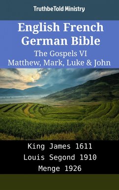 English French German Bible - The Gospels VI - Matthew, Mark, Luke & John (eBook, ePUB) - Ministry, TruthBeTold